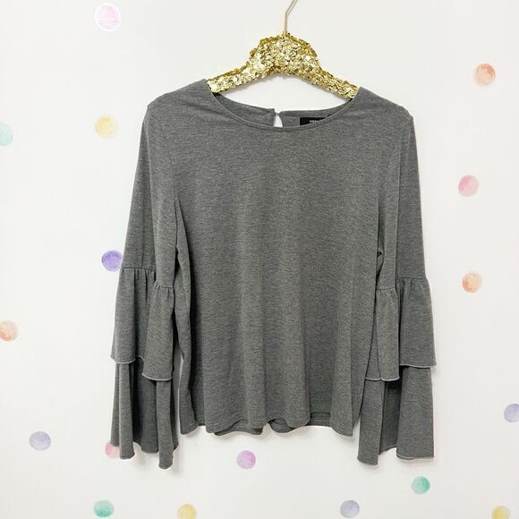 Bell Ruffle sleeve Blouse - Picture 1 of 5